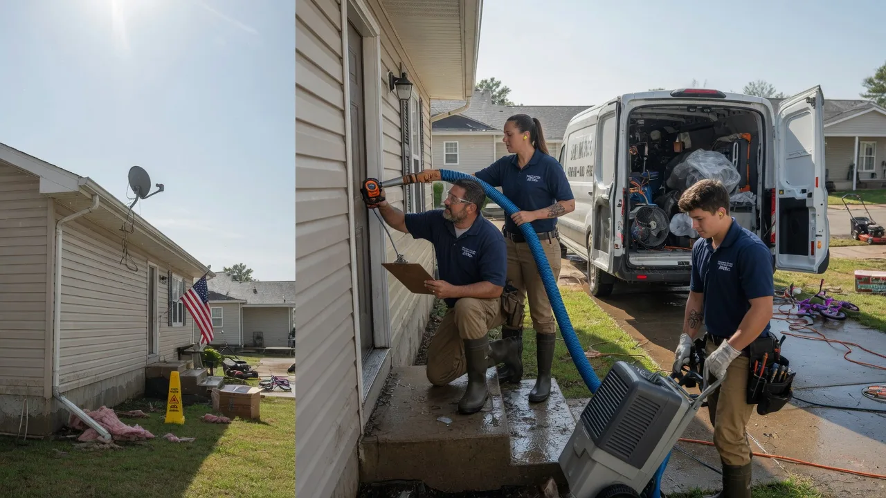 Ceiling Water Damage Restoration in Ernul, NC near me
